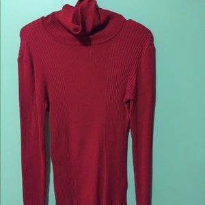 Red Turtle Neck